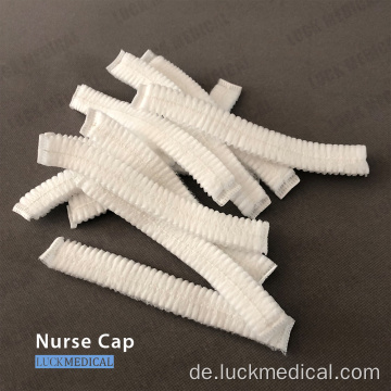 Disposalbe Medical Cap Elasticated Blue Nurse Cap